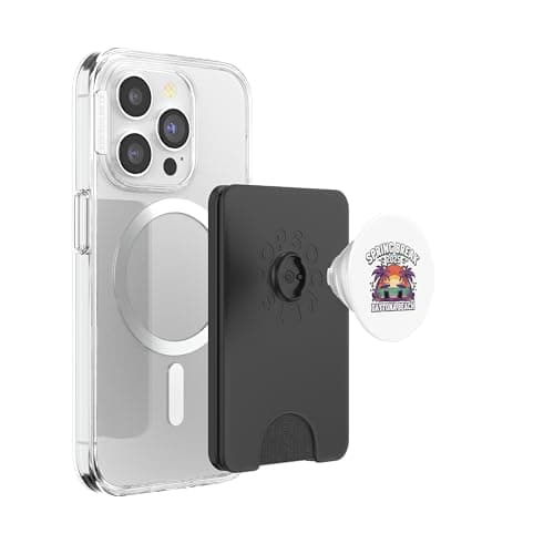 Spring Break 2025 Travel Vacation School Break PopSockets PopWallet for MagSafe — view 3