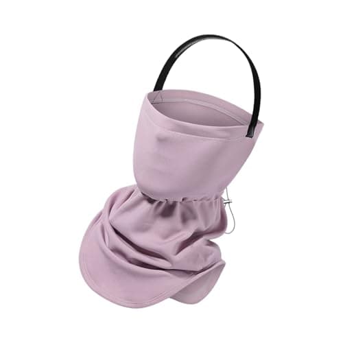 Générique Motorcycle Neck Warmer - Adjustable Breathable Windproof Warm Winter Neck Warmer with Drawstring for Motorcycle Cycling Daily Travel Shuttle Work Hiking Skiing, purple, Se référer au — view 6