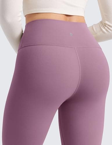 CRZ YOGA Matte Fleece Lined Leggings 25'' Light Lavender 10 — view 5