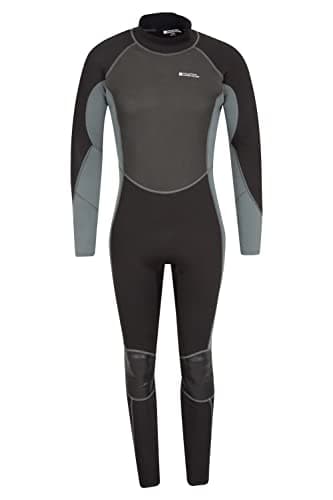 Mountain Warehouse Mens Full Length 2.5/2mm Wetsuit Charcoal L-XL
