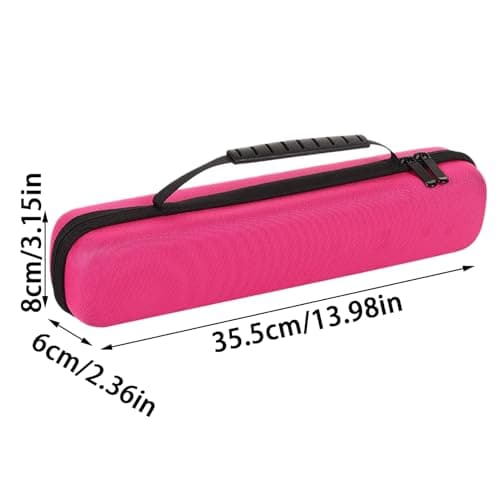 Quorvex Flute Case Carrying Bag Shockproof High-Density EVA Pouch — view 5