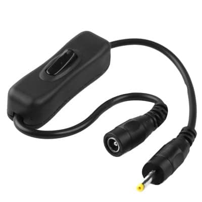 myVolts 12V power supply adaptor compatible with Equilibrium Therapy Pad (Black or Navy) Massage Pad - UK plug - with Extension and Inline Switch — view 6