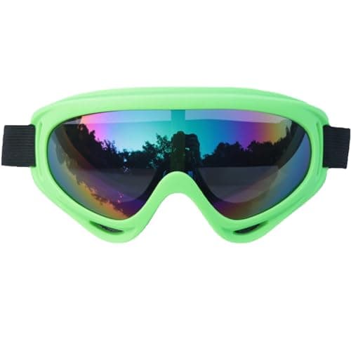 MaoMaoCha Ski Goggles Snowboard Goggles for Men Women Kids Cycling Motorcycle Snowmobile UV Protection Goggles Winter Snow Sports Glasses for Youth Adult Teens Boys & Girls (Green)
