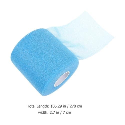 IDEANATEGRATE 2 Rolls Professional Sports Tape with Pu and Foam Material, Portable and Easy to Use Athletic Wraps for Knees and Wrists Suitable for Outdoor Activities and Sports Bag — view 2