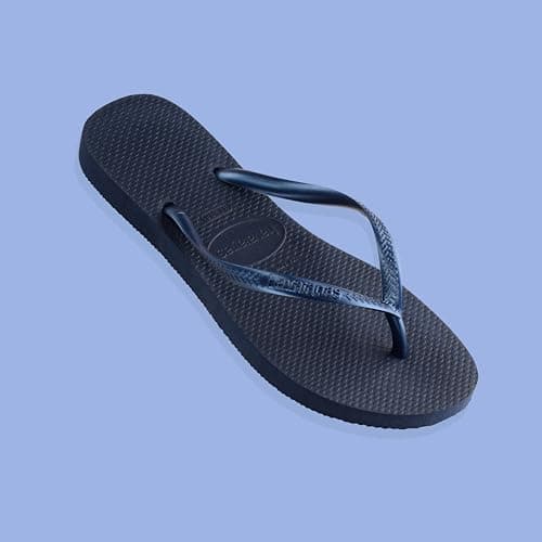 Havaianas Slim Women Flipflop Navy Blue 5.5/6 UK — view 5