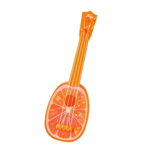 Pffiocix Beginner Friendly Fruit Pattern Ukulele Toy for Kids, Oranges — view 4