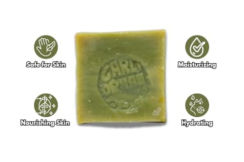 1 Pcs Pure Olive Oil Soap 100% Natural Turkish Bar, Scent Free,Handmade, Cruelty-Free, Vegan, Moisturizing for Skin and Hair, Gentle on Sensitive Skin, Eco-Friendly — view 4
