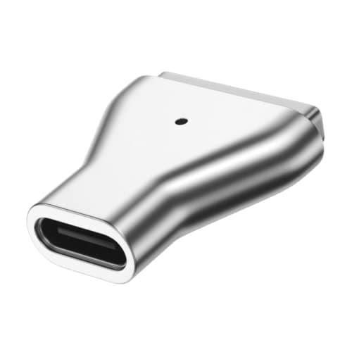 BEYEE USB C to Magnetic Adapter, Type-C to Magnetic 2 T-Head PD 100W Power Fast Charging Converter Compatible with 2013-2015 MacBook Air Pro