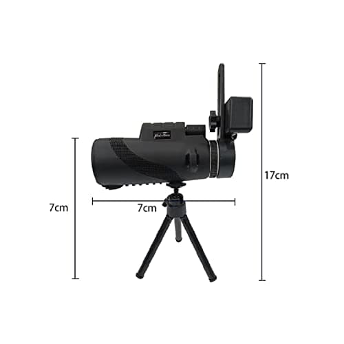 Trintion Telescope for Kids, 80x100 Portable Astronomical Telescope, HD Refractor Telescope with Tripod Astronomy Starter Scope for Adult Children — view 2