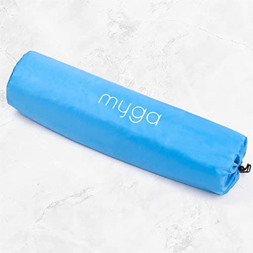 Myga Yoga Mat Bag - Compact Carry Bag for Yoga, Pilates, Fitness & Exercise Mat with Adjustable Strap for Women & Men - Lightweight Waterproof Travel Bag for Home Gym and Studio - Blue — view 4