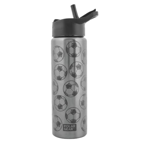 Polar Gear Hydra Lite 750ml Stainless Steel Water Bottle + Push Button Cap