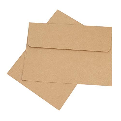 10Pcs A4 Envelope File Folder Kraft Paper Office File Wallet Thicken Document Folder Holder Foolscap File Bag Storage Pouch Project Pockets Paperwork Organizer for Office School Travel