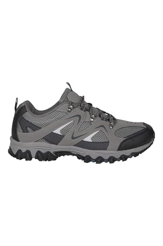Mountain Warehouse Jungle Mens Walking Shoes - Lightweight Running Shoes, Breathable, Comfortable, Flexible Gym Shoes - Spring Summer Hiking & Trekking Dark Blue Adult Shoe Size 10 — view 3