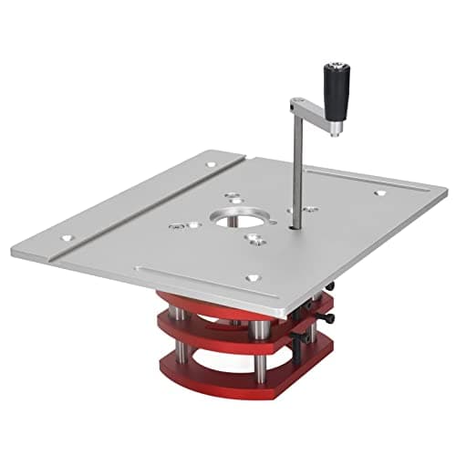 OVAQUIXI Router Lift System, 51mm Travel, 64-66mm Clamp Range — view 6