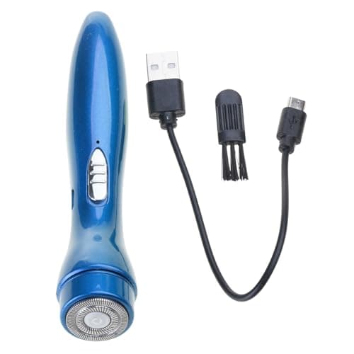 USB Rechargeable Shaver Travel Friendly Electric Trimmer with Powerful Motor Shaving Device for Hotel Airport Use Powerful Shaving Device