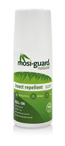 Mosiguard Natural Insect Repellent Roll On 50ml | Deet Free | Aeroplane Cabin Bag Approved | Suitable for adults and children, 60ml, pack of 1