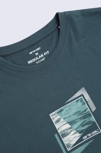 Animal Jacob Mens Cotton UPF 50+ T-Shirt Dark Gre L — view 4