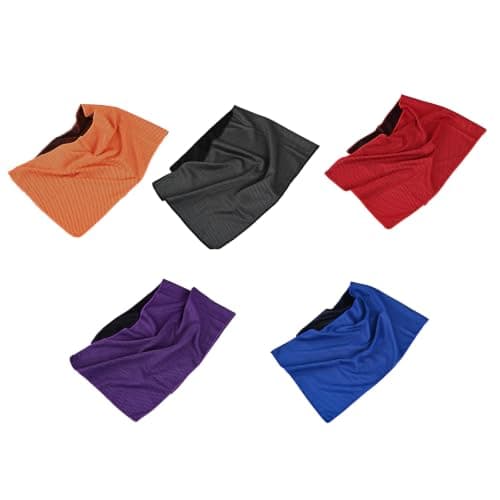 yanwuwa Cooling Towel Set, 5 Piece 30x90cm Sports Towels, Color 2 — view 5