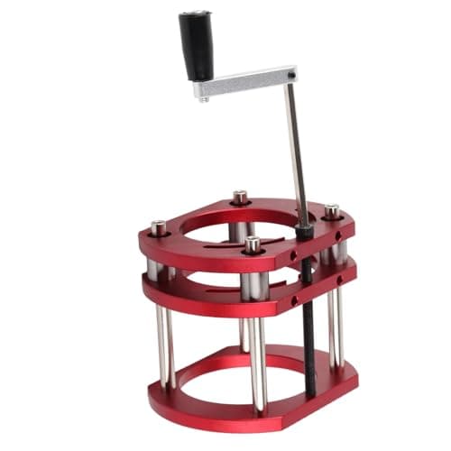 Router Lift Base, Aluminum Alloy Stainless Steel 4 Jaw Clamping Universal Router Table Lifting System Base for Small Trimming Machines — view 6