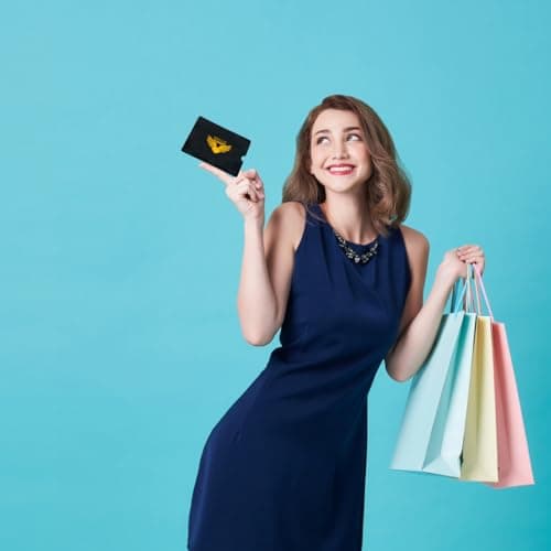 BRELIE RFID Blocking Sleeves- Credit Card Sleeve Protector, Contactless Security Protector, Protection from Cyber & Identity Theft, Credit Card Sleeves x2 Each Pack — view 3
