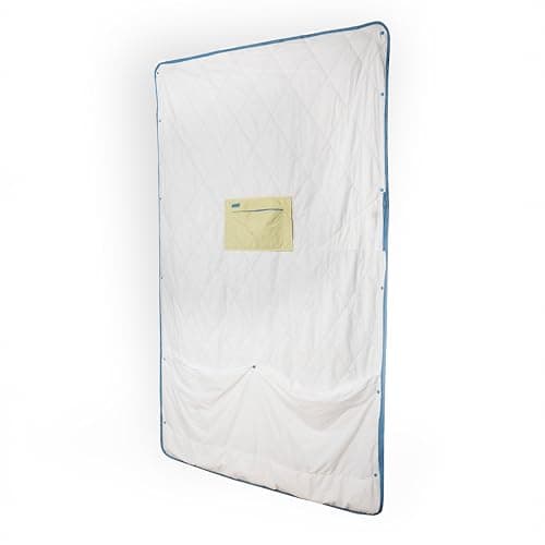 Gravel Layover Travel Blanket – Ultra-Light Compact Blanket for Camping and Outdoor Adventures - Down Alternative Portable Travel Blanket for Layovers & Road Trips (Polar)
