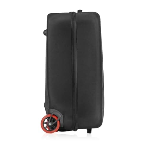 Tbest Folding Bike Travel Case Bike Transport Case Travel Storage Box Hard Shell EVA with Foam Padding Wheels and Top Handle for Folding (E2521) — view 5