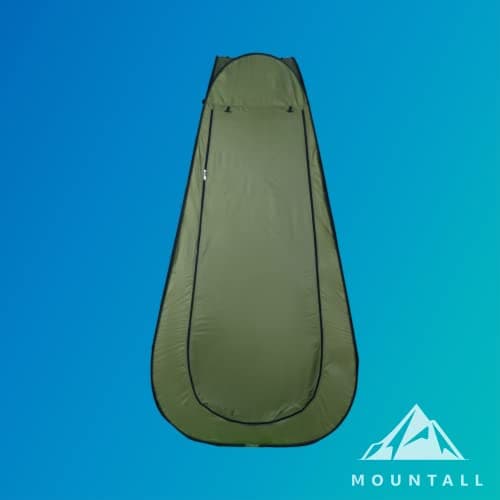 Portable Outdoor Instant Pop Up Tent Privacy Camping Shower Toilet Changing Room (Green) — view 2