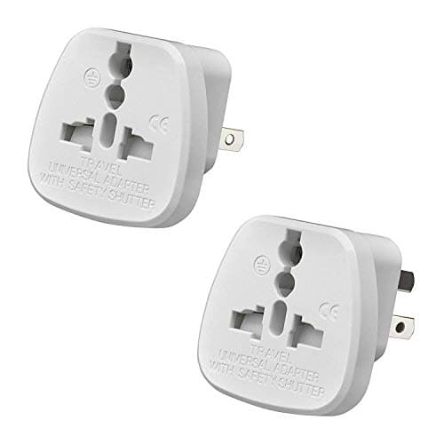 Gadgets Hut UK - 2 x UK to Australia Travel Adapter, Plug for visitors from UK to Australia, China and New Zealand (Pack of 2)
