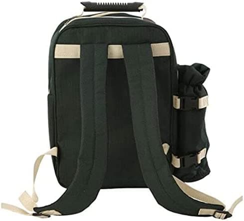 Picnic Backpack For 4 People, Picnic Cutlery Set, Portable Picnic Bag For Family, Outdoors, Hiking, Camping, Barbecuing — view 4