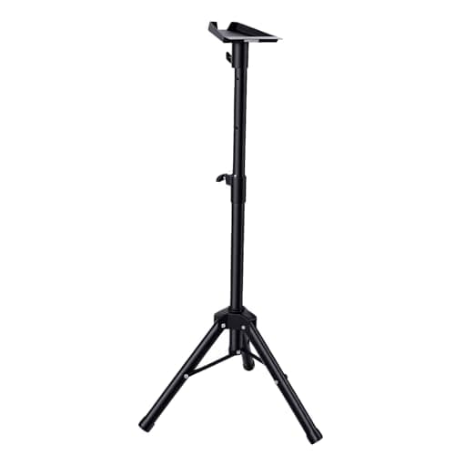 OVAQUIXI Adjustable Tripod Stand Aluminum Alloy Satellite Dish Tripod Stand Height Adjustable 23.6 to 47.2 Inch Quick Lock Knob Windproof for Gen 3 Outdoor Camping RV Boat Lawn — view 4