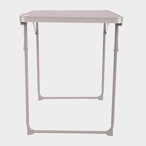 Hi-Gear Folding Picnic Table, MDF Top, Anodised Steel Frame, 70x50x62cm, with Carry Bag, Lightweight, Portable, for Camping, Festivals, Outdoor Use (Grey) — view 6