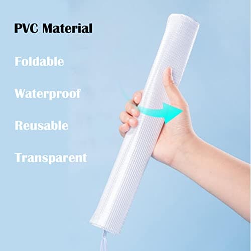 10 Pack A5 Plastic Zipper Wallets with Label Pocket, TRANBO Zip-Lock Document File Folder Bags for School Home Office, Travel Document Storage, Luggage Items Organizer - 24 x 17.5 cm — view 6