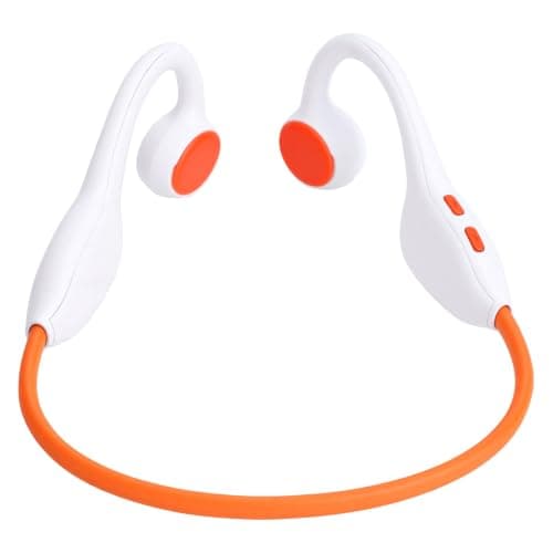 Annadue Kids Bluetooth Headphones Air Conduction, 85dB Safe Volume (White — view 2