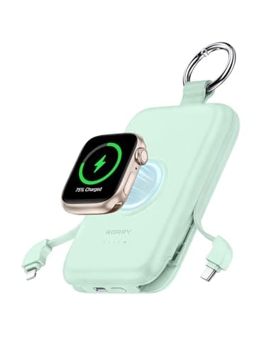 RORRY CharmGo Portable Charger, 10000mAh 20W Fast Charging Power Bank