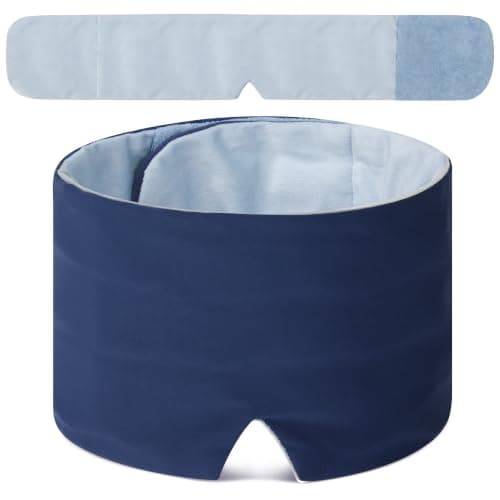 iMaMa Blackout Sleep Mask, Cooling Eye Mask for Sleep & Travel