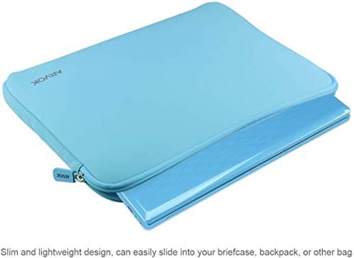 Arvok 11 11.6 12 Inch Laptop Sleeve Multi-Color Size Choices Case/Water-resistant Neoprene Notebook Computer Pocket Tablet Briefcase Carrying Bag/Pouch Skin Cover For HP/Dell/Lenovo/Asus/Acer — view 6