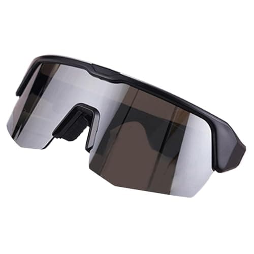 Sun with Built-in Speaker - Audio Wireless Voice Control UV Protection for Music - Video Security Outdoor Security Travel Driving Work - Fitness A