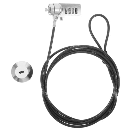 Laptop Cable Lock with Combination Security for Laptops and Projectors