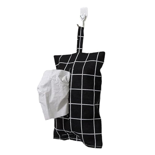 Car Tissue Holder - Travel Tissue Organizer for Car, Rechargeable Portable