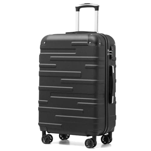 COOLIFE Medium Suitcase 24 inch, ABS Hardshell Luggage mit TSA Lock, 67 cm
