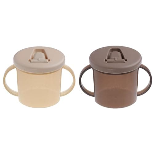 Vital Baby Free Flow Cups 200ml, 4m+ 2 Pack | Easy-Hold, First Sippy Cup