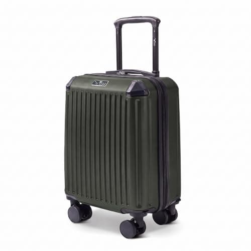 LUGG 15 Inch Sky Rover Lightweight Underseat Cabin Bag – EasyJet Approved Carry-On, Durable ABS Hard Shell, 360° Spinner Wheels, Water-Resistant Compact Travel Luggage (45x33x20cm), 5 Year Warranty