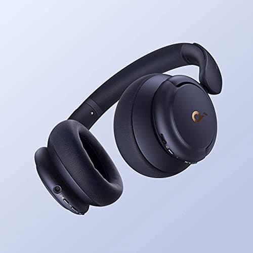 soundcore by Anker Life Q30 Hybrid Active Noise Cancelling Headphones with Multiple Modes, Hi-Res Sound, Custom EQ via App, 40H Playtime,Bluetooth Headphones, Multipoint Connection(Renewed) — view 3