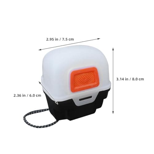 2pcs Camping Headlamp Storage Case with Soft Lining for Hiking Fishing — view 2