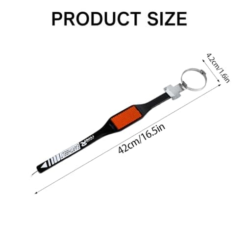 Car Anti-Static Flex Strip Earth Belt, Adjustable Ground Wire Strap Electrostatic Canceller for Vehicle Truck SUV, Prevents Shock and Motion Sickness, Safe Driving Accessory — view 2