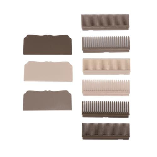 Flat Iron Comb Attachment, Clip On Hair Straightener Comb, Detachable Carbon Fiber Straightening Comb with Dense Teeth for Home Salon Travel Use — view 6