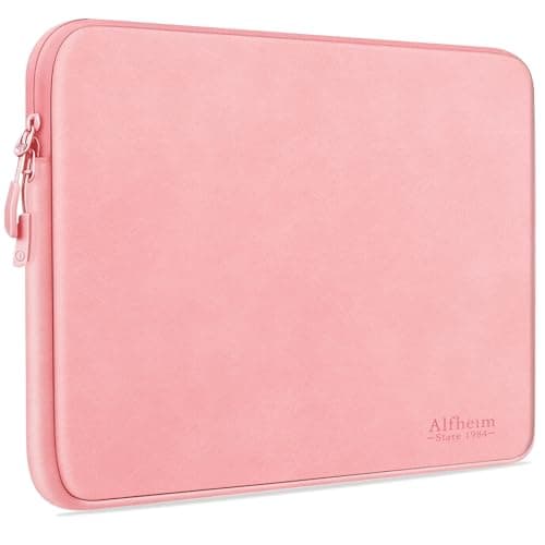 Alfheim 14 Inch Waterproof PU Leather Laptop Sleeve Case