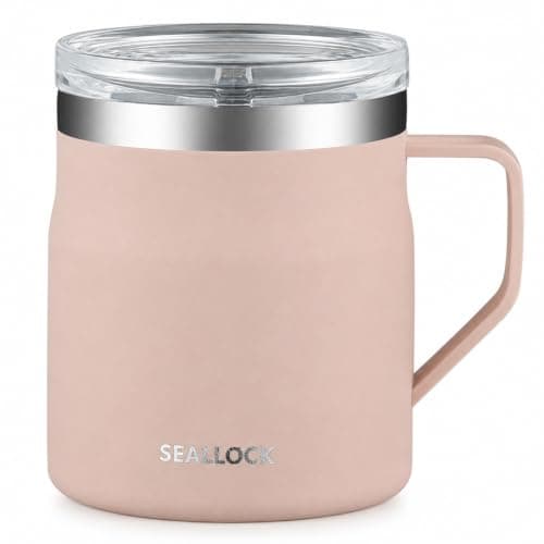 Insulated Coffee Mug & Stainless Steel Tumbler -Travel Mug with Lid