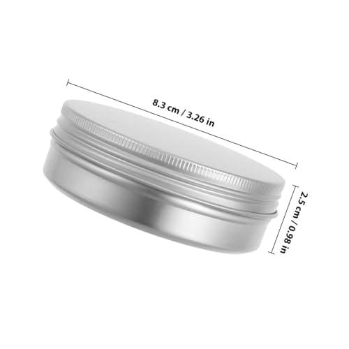 BESPORTBLE 3pcs Soap Box Travel Case with Lid, Silver Aluminium Storage Box — view 2