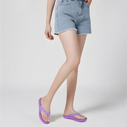KuaiLu Womens Arch Support Flip Flops Yoga Mat Cushioned Orthopedic Sandals — view 6